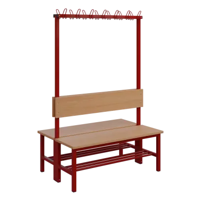 SVO - 120 stěna oboustranná věšáková RAL 3002 - červená